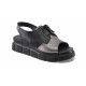 Sandale femei - piele naturală - negru - SM123399