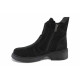 Ghete femei - nubuck natural - negru - SM123697