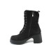 Ghete femei - nubuck natural - negru - SM123961