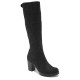 Ghete femei - nubuck natural - negru - SM123965