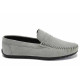 Mocasini - velur natural - gri - SM123406