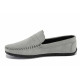 Mocasini - velur natural - gri - SM123406