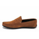 Mocasini - velur natural - maro - SM123407