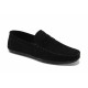 Mocasini - velur natural - negru - SM123408