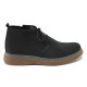 Ghete bărbați - nubuck natural - negru - SM123897