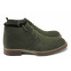 Ghete bărbați - nubuck natural - verde - SM123949