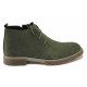 Ghete bărbați - nubuck natural - verde - SM123949