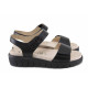 Sandale femei - piele naturală - negru - SM122714