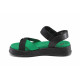 Sandale femei - piele naturală - negru - SM123315