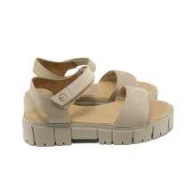 Sandale femei - nubuck natural - bej - SM123484