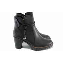 Ghete femei - piele naturală - negru - SM123495