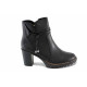 Ghete femei - piele naturală - negru - SM123495