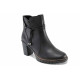 Ghete femei - piele naturală - negru - SM123495