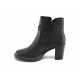 Ghete femei - piele naturală - negru - SM123495