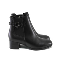 Ghete femei - piele naturală - negru - SM123988