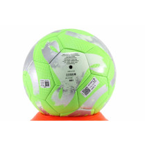 Minge de fotbal - piele-eco de înaltă calitate - verde - SM122640